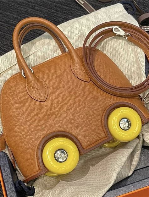 hermes wheel bag|new Hermes wheel set.